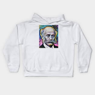 Joseph Bazalgette Portrait | Joseph Bazalgette Artwork 9 Kids Hoodie